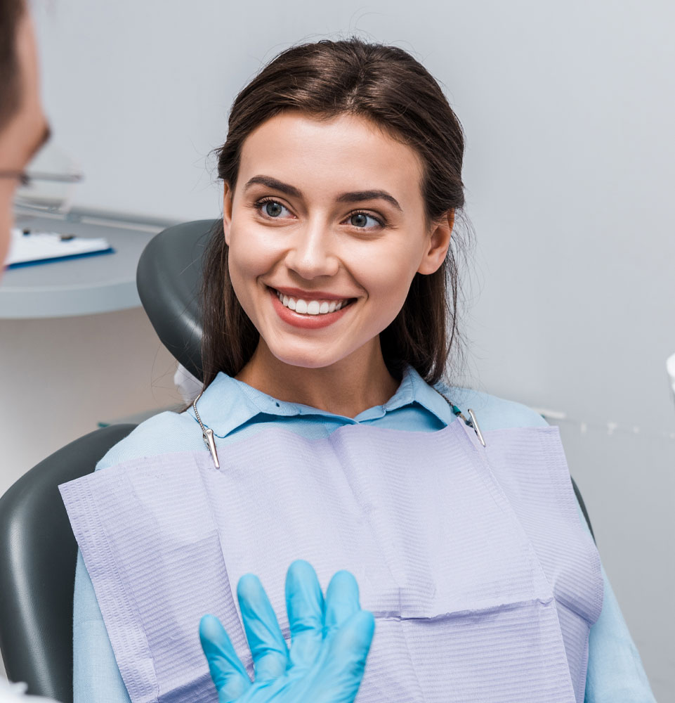 gum disease patient discussing perio treatment