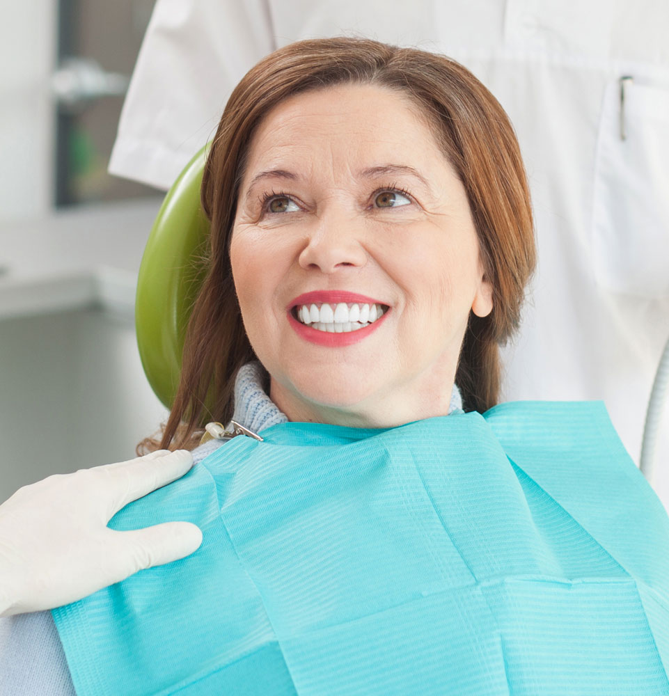 older female dental patient_getting general procedure done